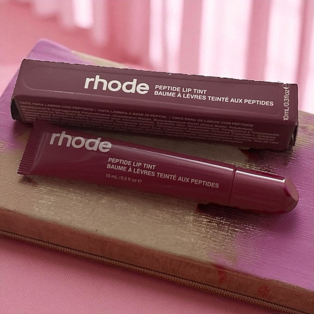 Authentic RHODE Peptide Lip Tint - Raspberry Jelly